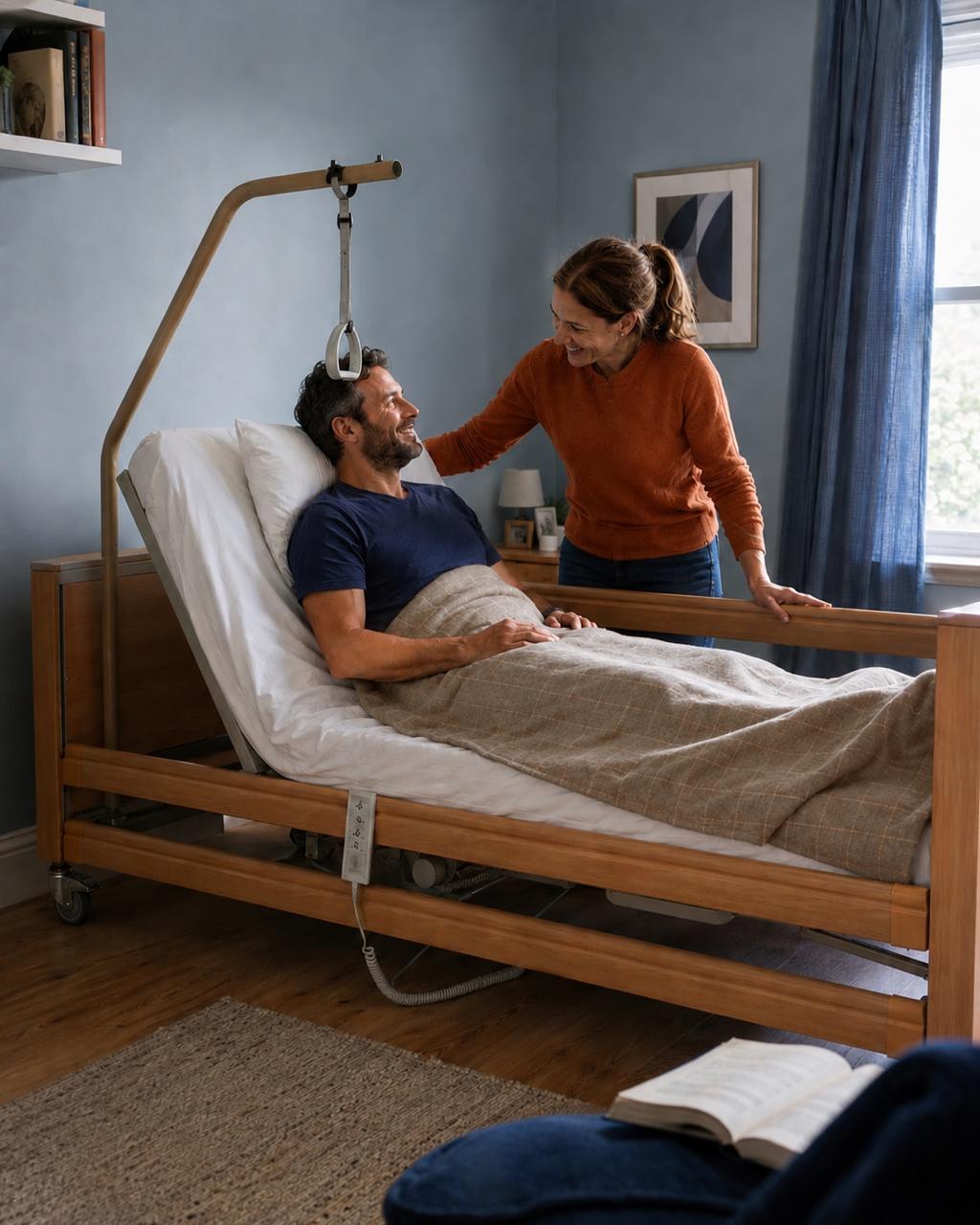 Matériel médical installé à domicile par Domévia